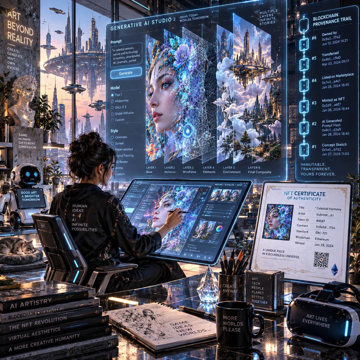 Etica e arte digitale: autenticità e proprietà intellettuale nell’era tecnologica